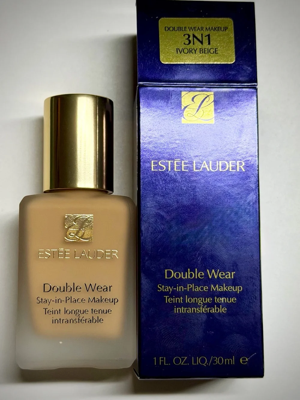 OLD VERSION Estee Lauder Double Wear Stay-in-Place Makeup - Ivory Beige 3N1